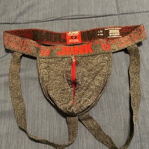 Andrew Christian Gray and Red Boxer Briefs